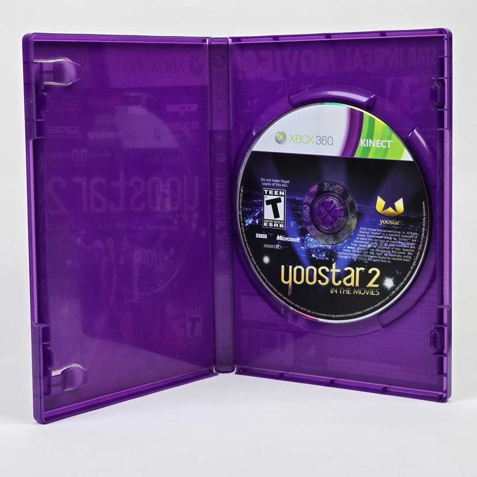 Yoostar 2: In the Movies (Xbox 360) Case & Disc - Thumbnail 2