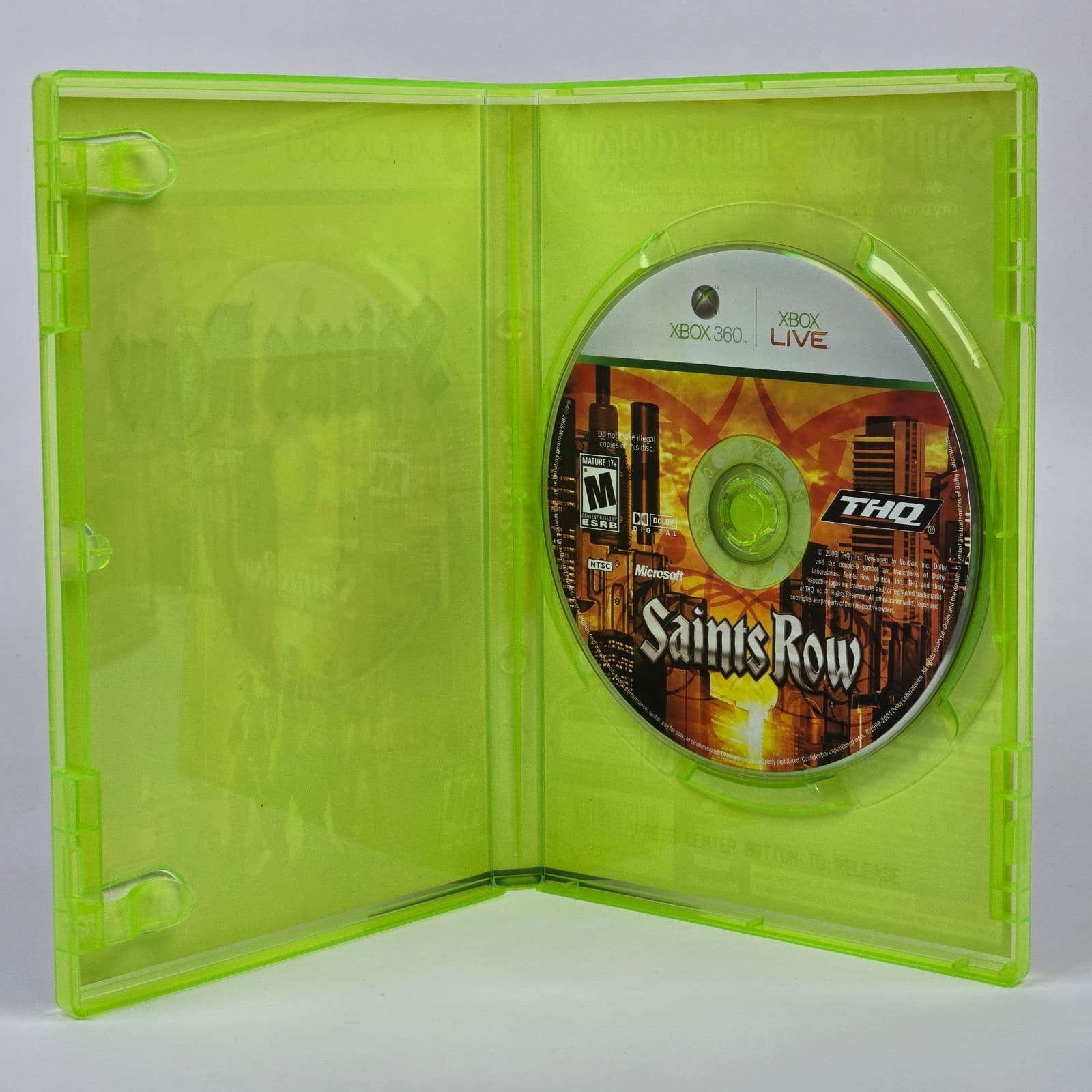 Saints Row (Xbox 360) Case & Disc - Thumbnail 2