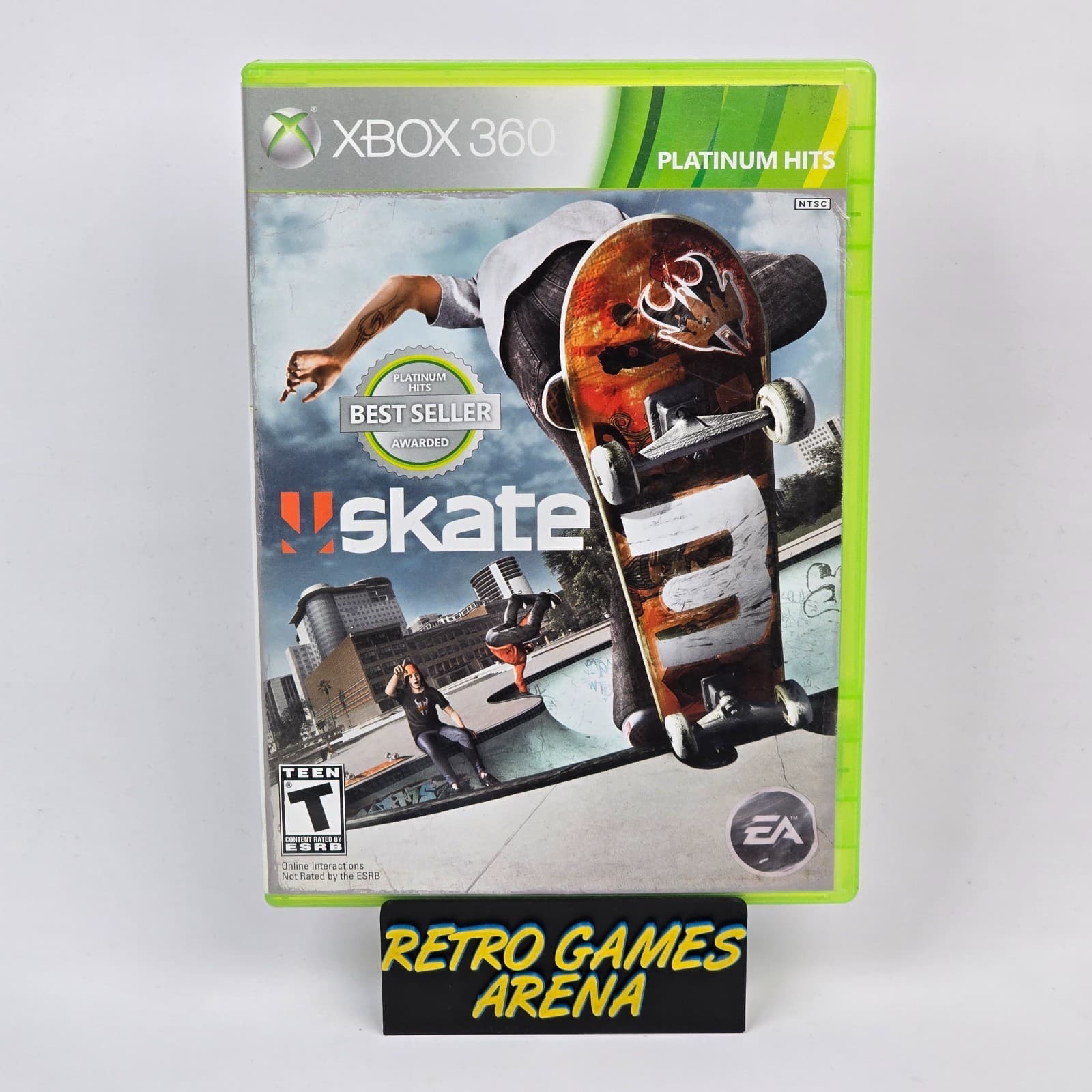 Skate 3 (Xbox 360) Platinum Hits CIB COMPLETE