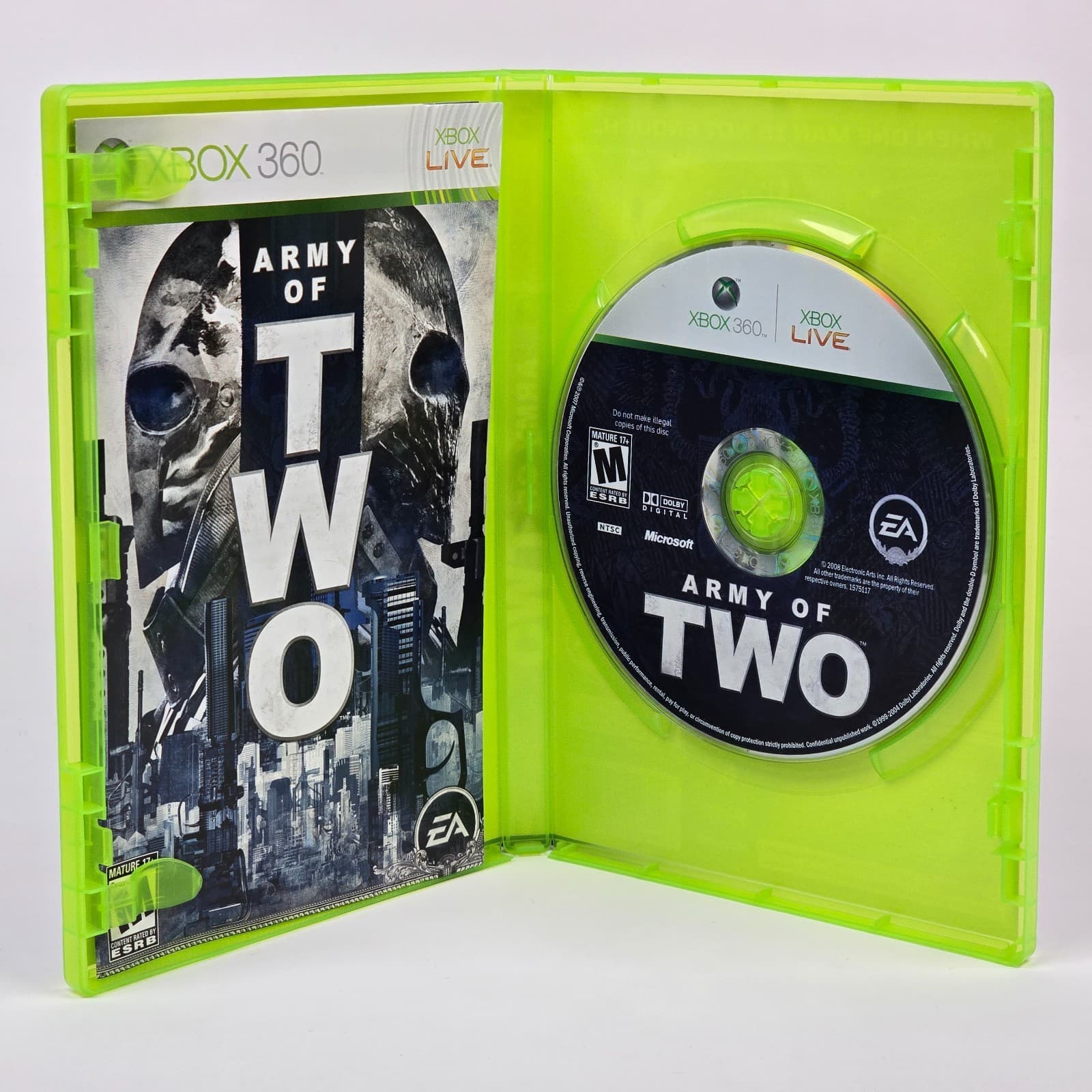 Army of Two (Xbox 360) CIB COMPLETE - Thumbnail 2