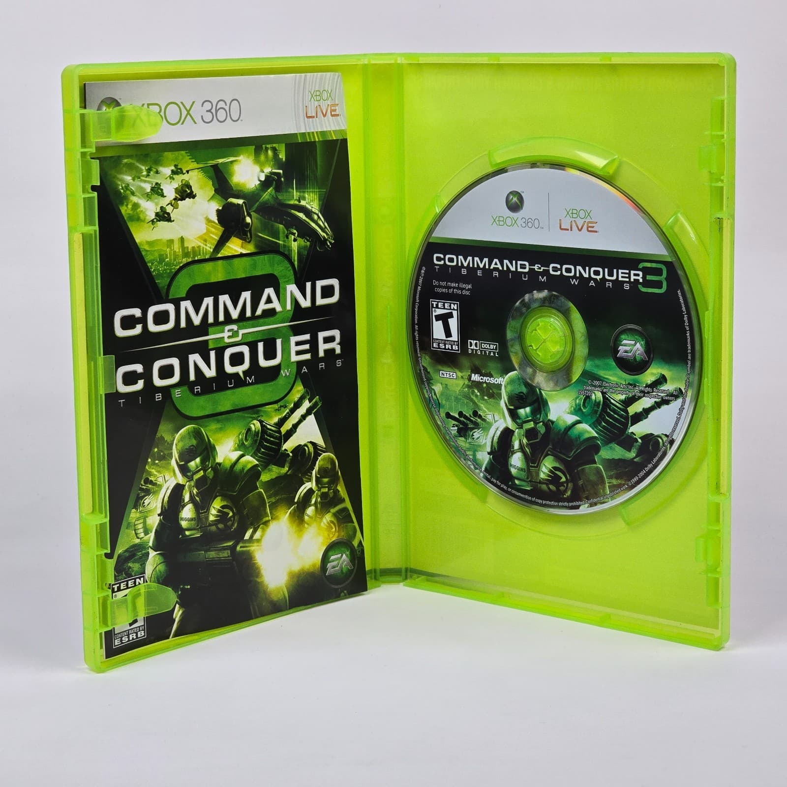 Command & Conquer 3: Tiberium Wars (Xbox 360) CIB COMPLETE - Thumbnail 2