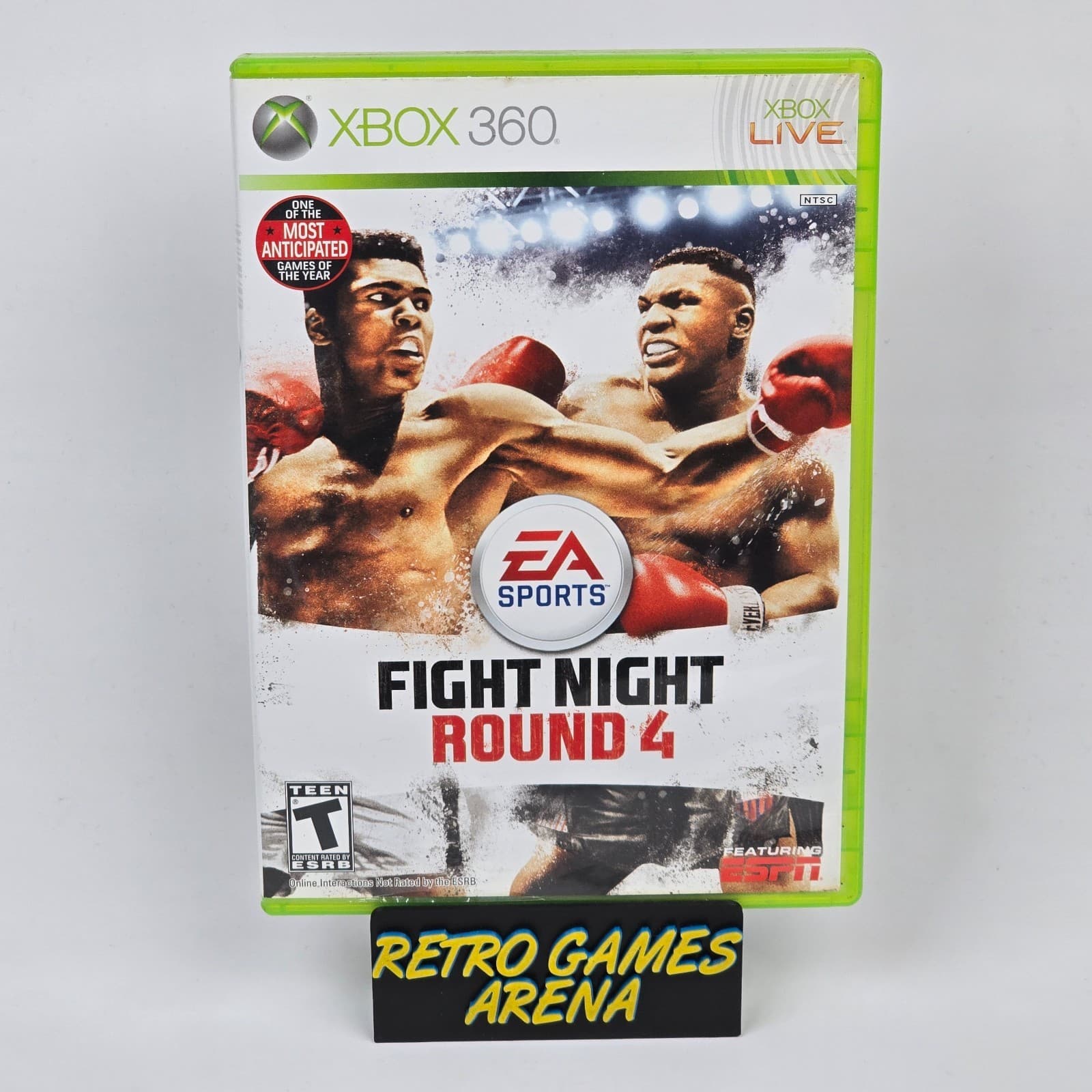 Fight Night Round 4 (Xbox 360) CIB COMPLETE