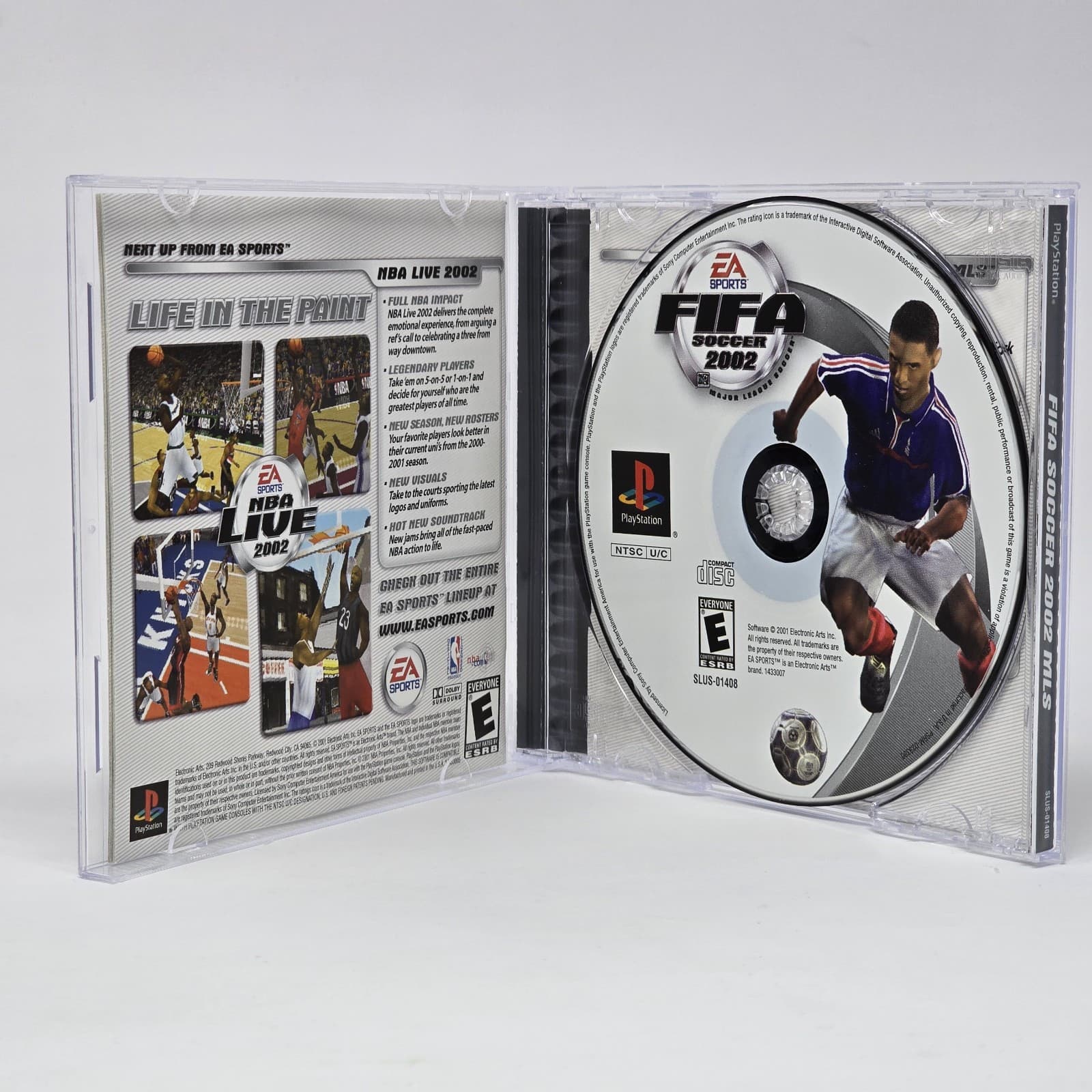 FIFA Soccer 2002 MLS (PlayStation 1 PS1) CIB COMPLETE & TESTED - Thumbnail 2