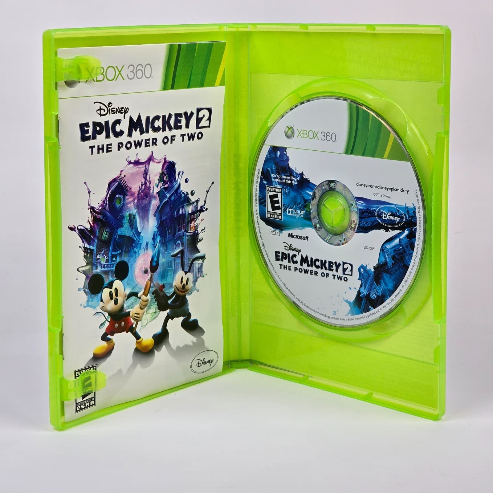 Epic Mickey 2: The Power of Two (Xbox 360) CIB COMPLETE - Thumbnail 2