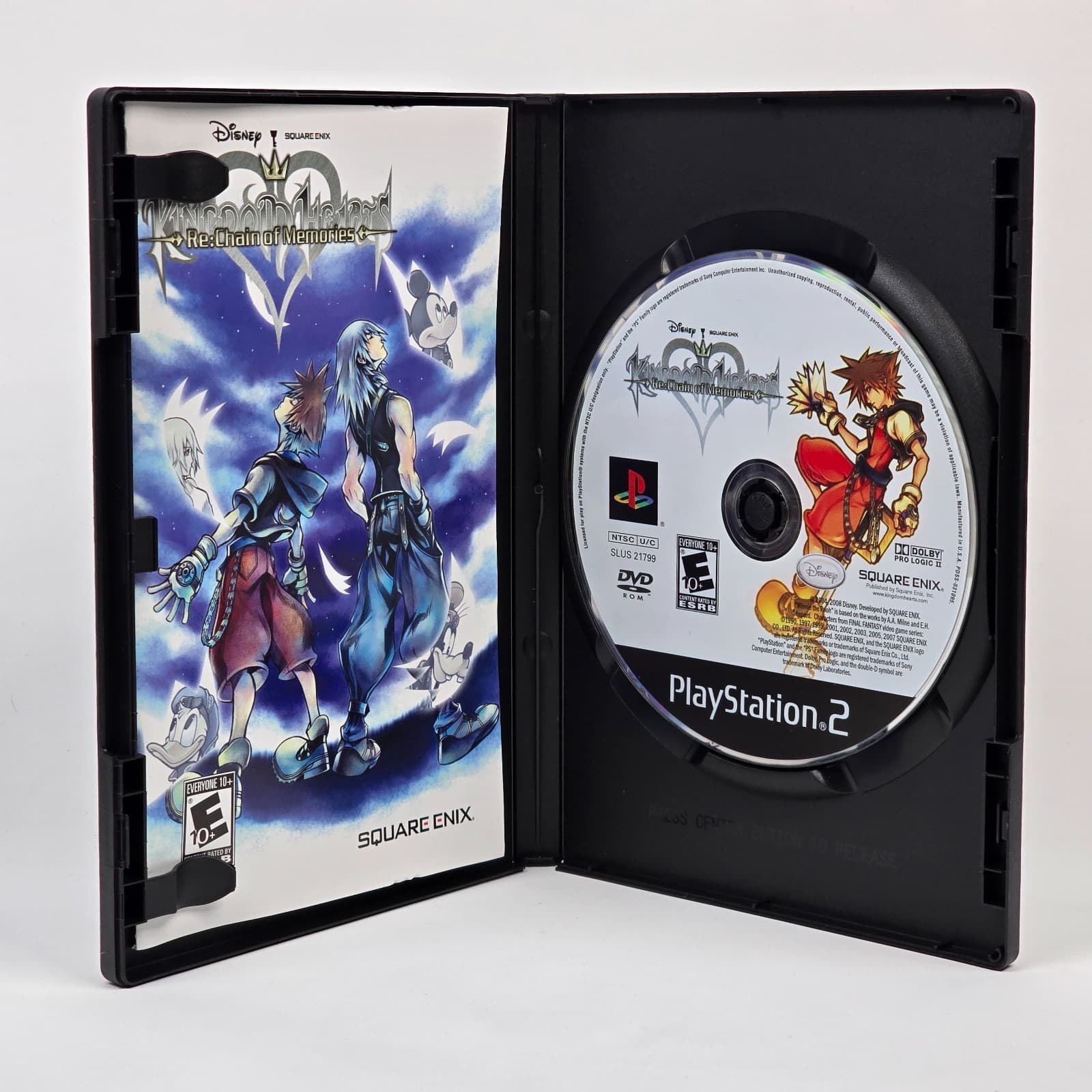 💿REFURBISHED Kingdom Hearts- Re: Chain of Memories (PlayStation 2 PS2) BL CIB💿 - Thumbnail 2