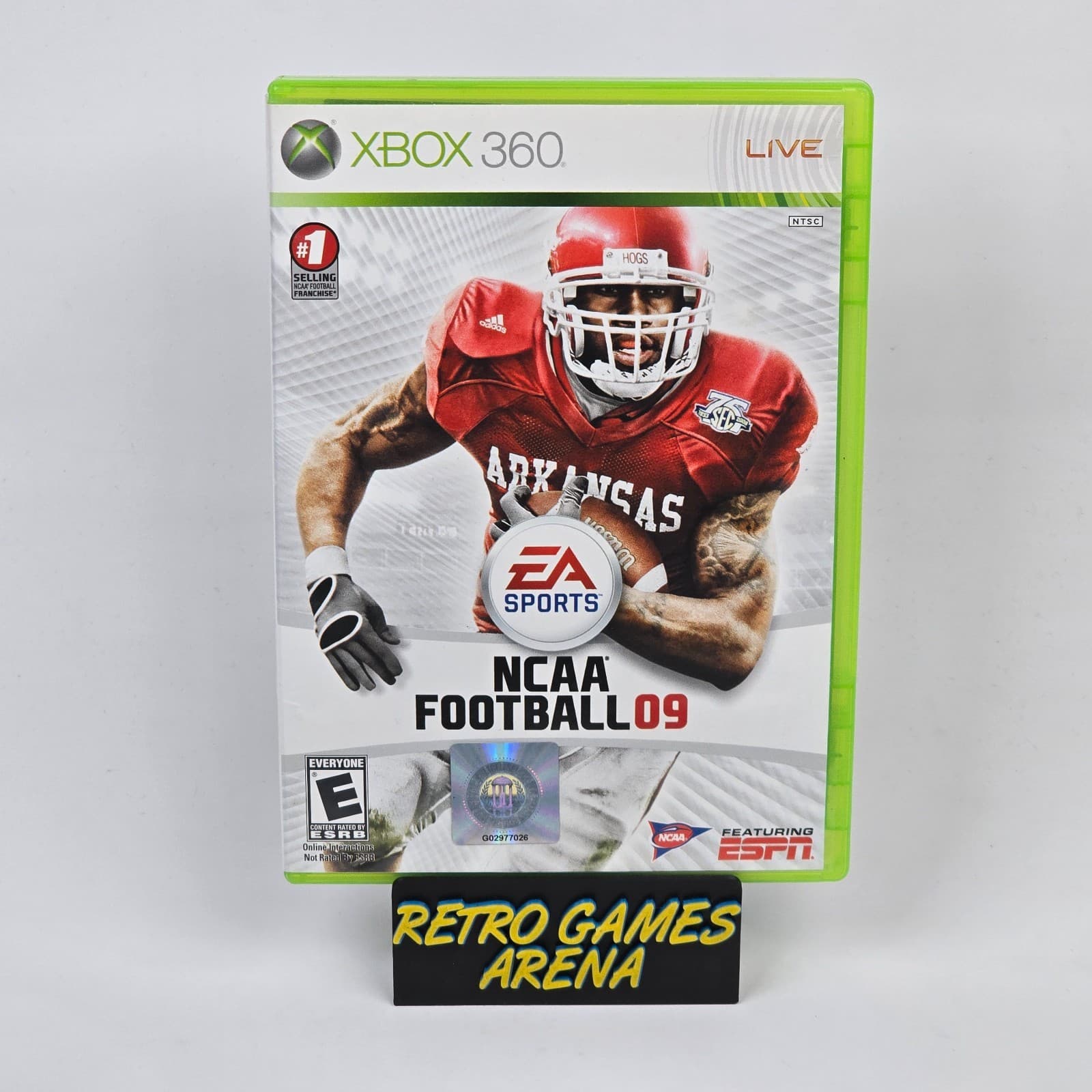 NCAA Football 09 (Xbox 360) CIB COMPLETE