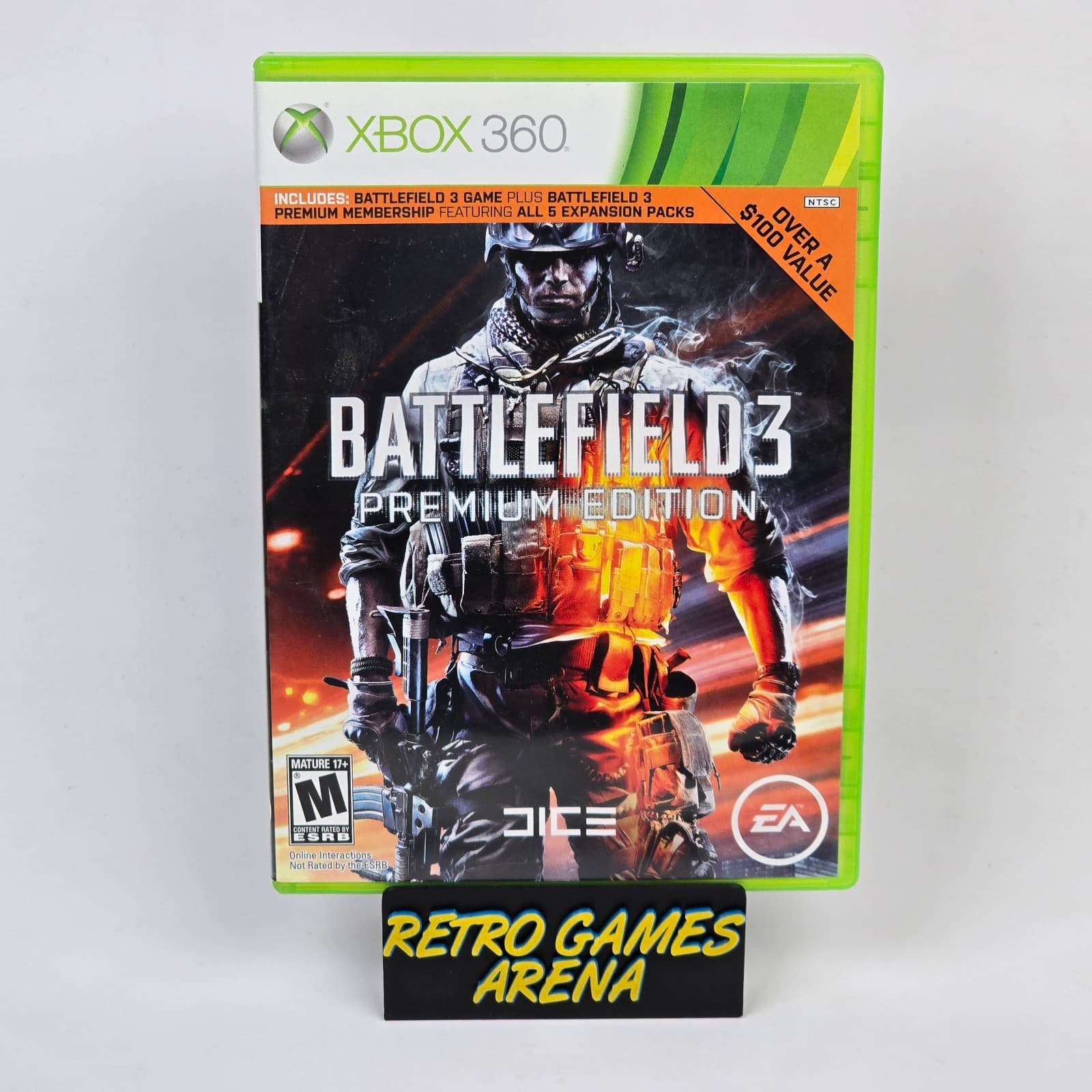Battlefield 3: Premium Edition (Xbox 360) CIB COMPLETE