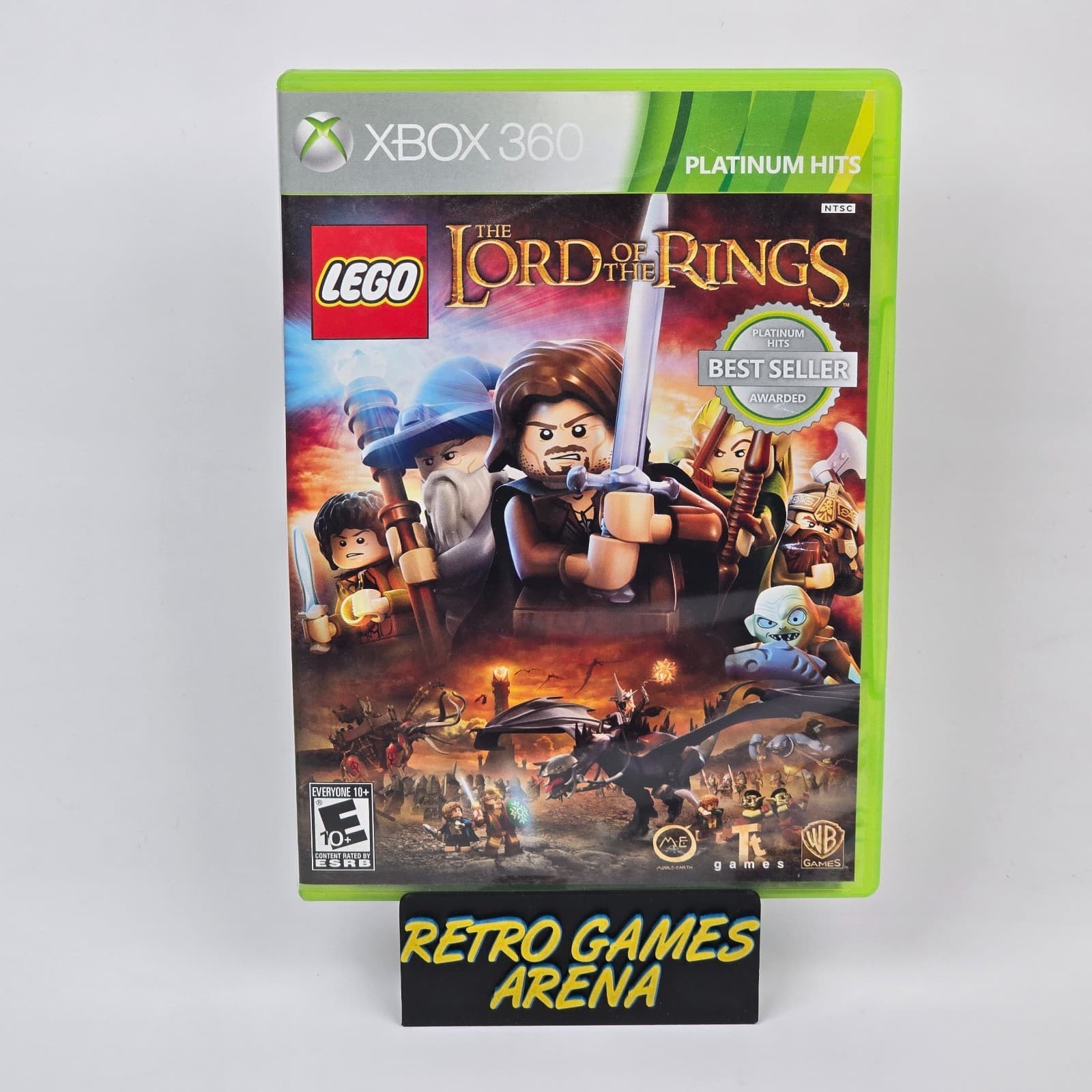 LEGO Lord of the Rings (Xbox 360) Platinum Hits CIB COMPLETE