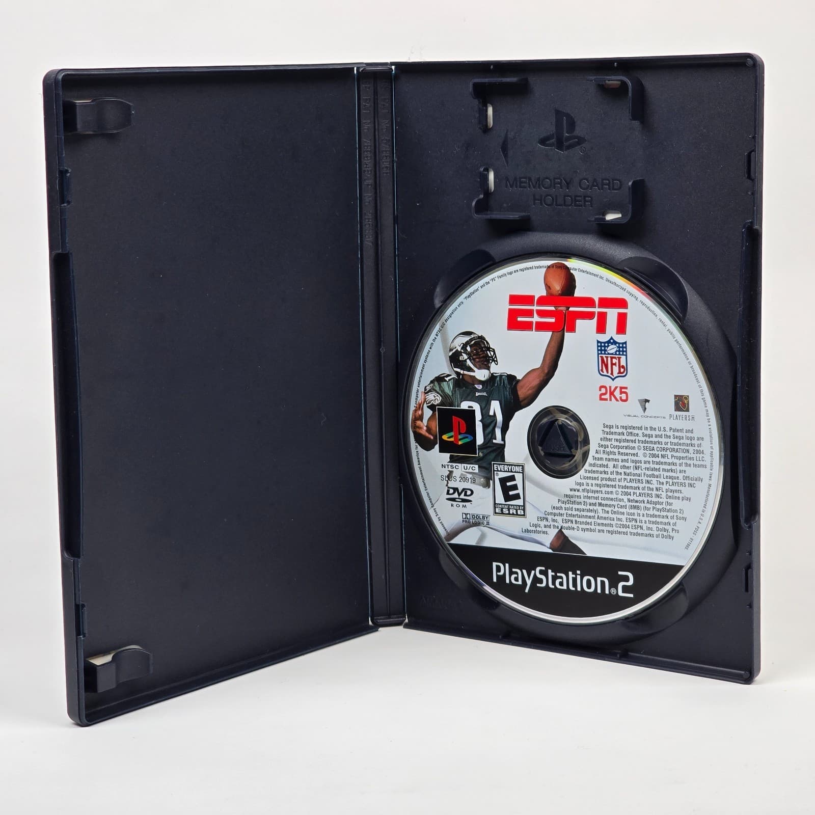 ESPN NFL 2K5 (PlayStation 2 PS2) Case & Disc - Thumbnail 2