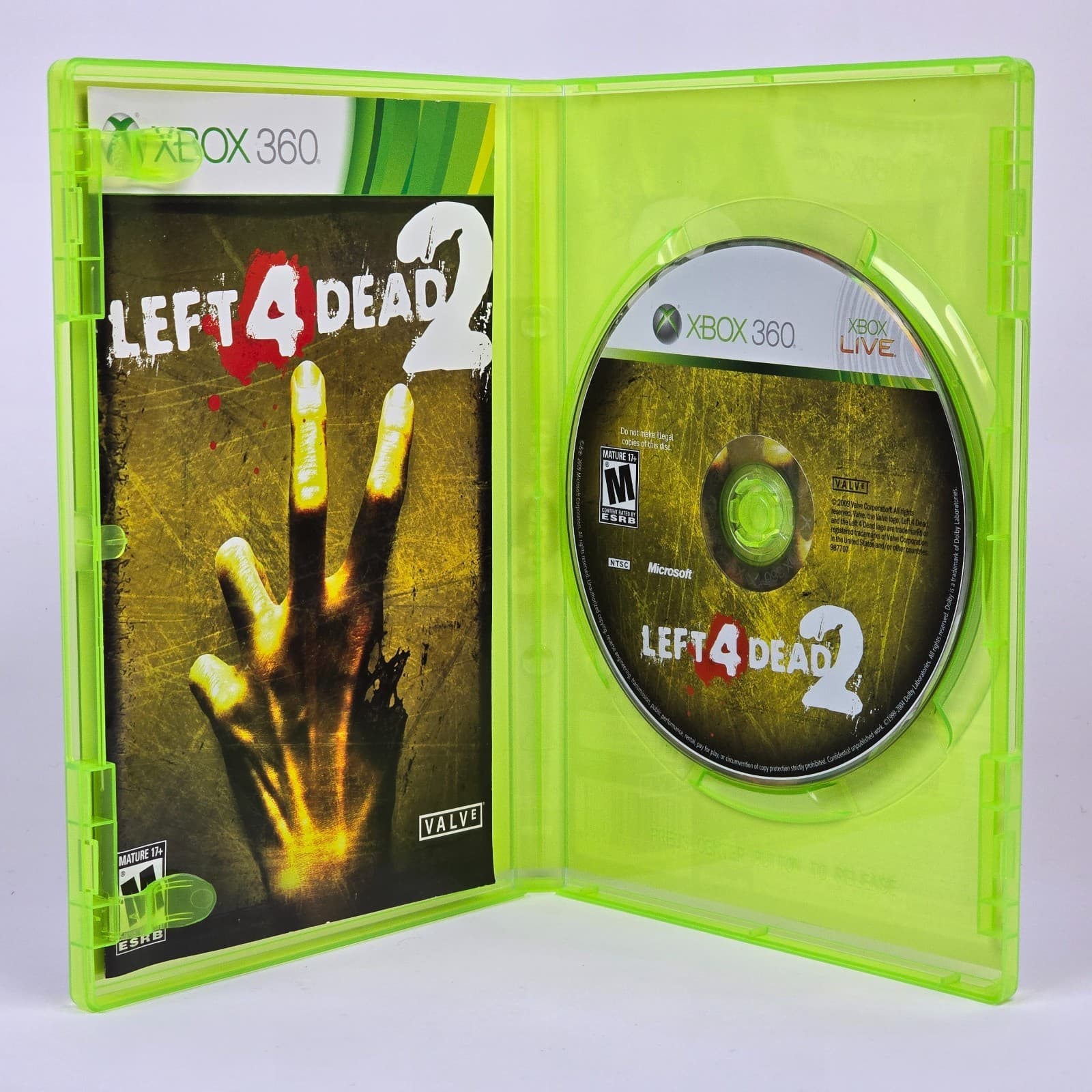 💿REFURBISHED Left 4 Dead 2 (Xbox 360) White Label CIB COMPLETE💿 - Thumbnail 2
