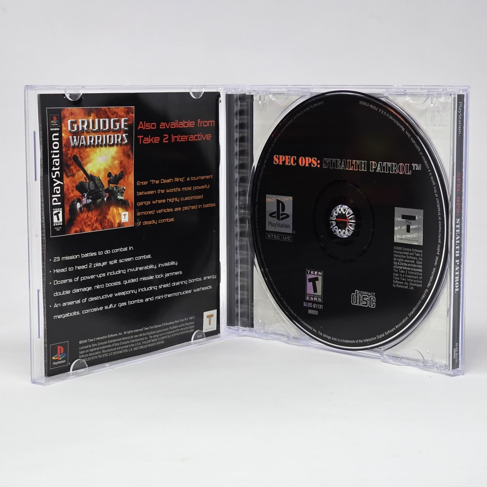 Spec Ops: Stealth Patrol (PlayStation 1 PS1) CIB COMPLETE & TESTED - Thumbnail 2