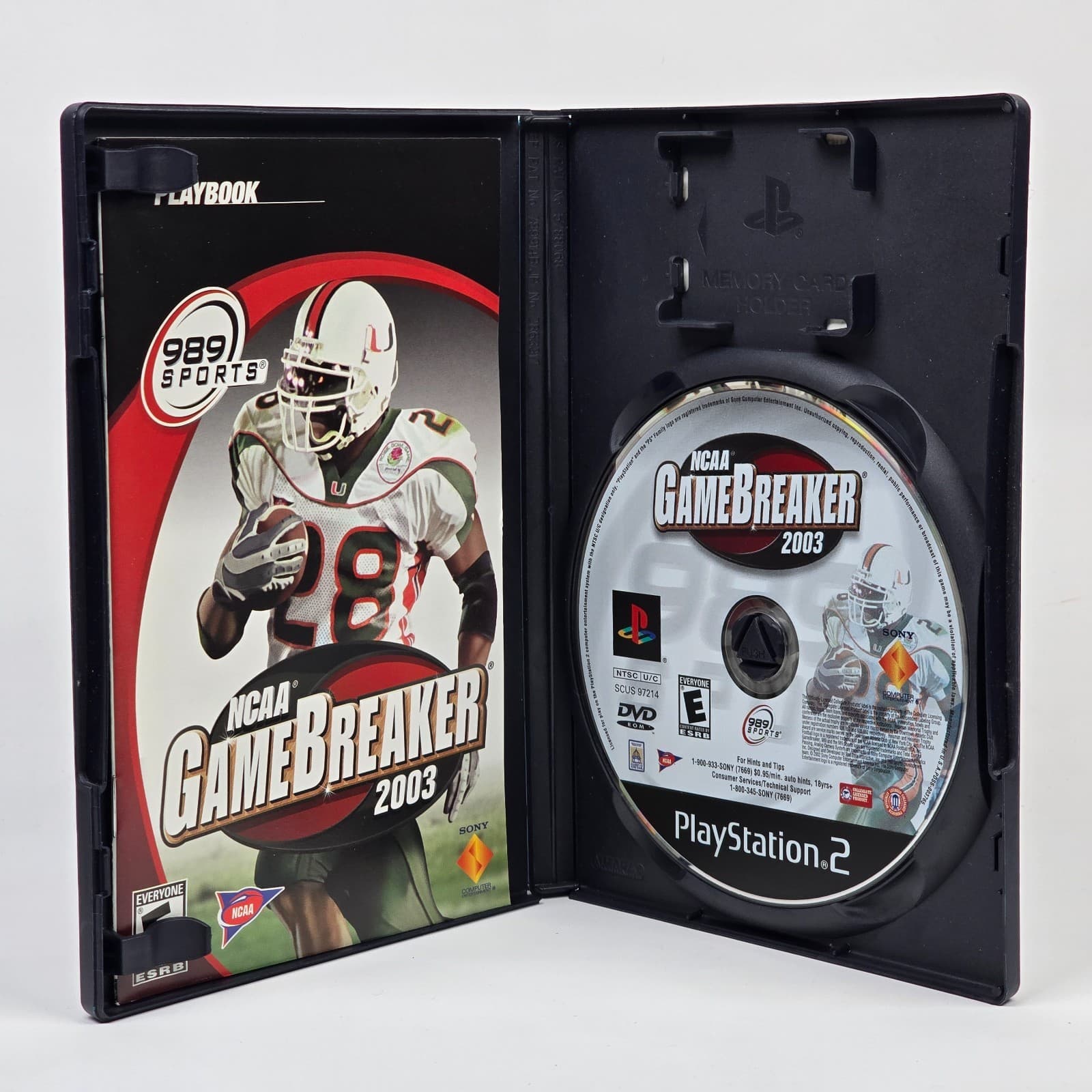 NCAA GameBreaker 2003 (PlayStation 2 PS2) CIB COMPLETE - Thumbnail 2