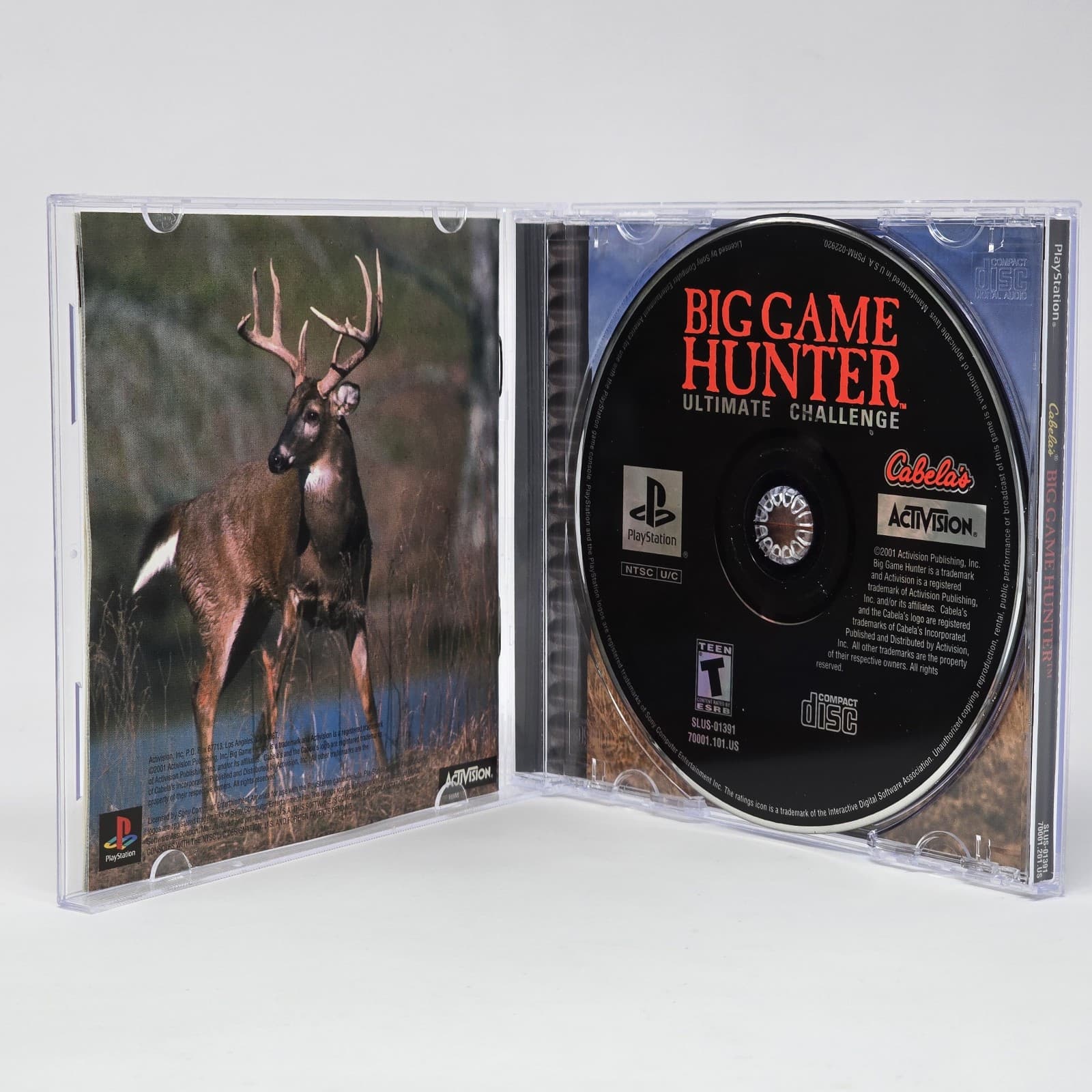 Cabela's Big Game Hunter (PlayStation 1 PS1) CIB COMPLETE & TESTED - Thumbnail 2