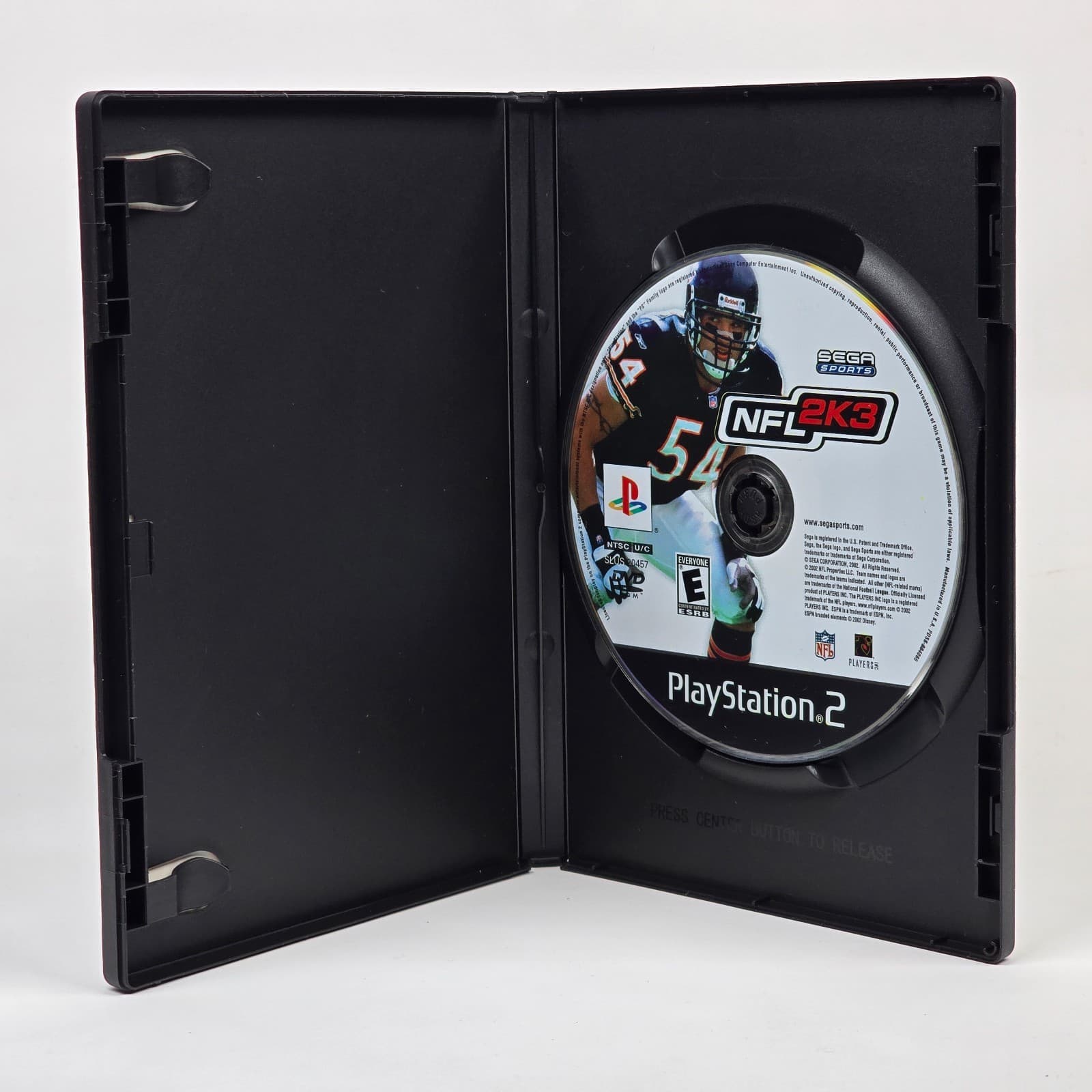 NFL 2K3 (PlayStation 2 PS2) Case & Disc - Thumbnail 2
