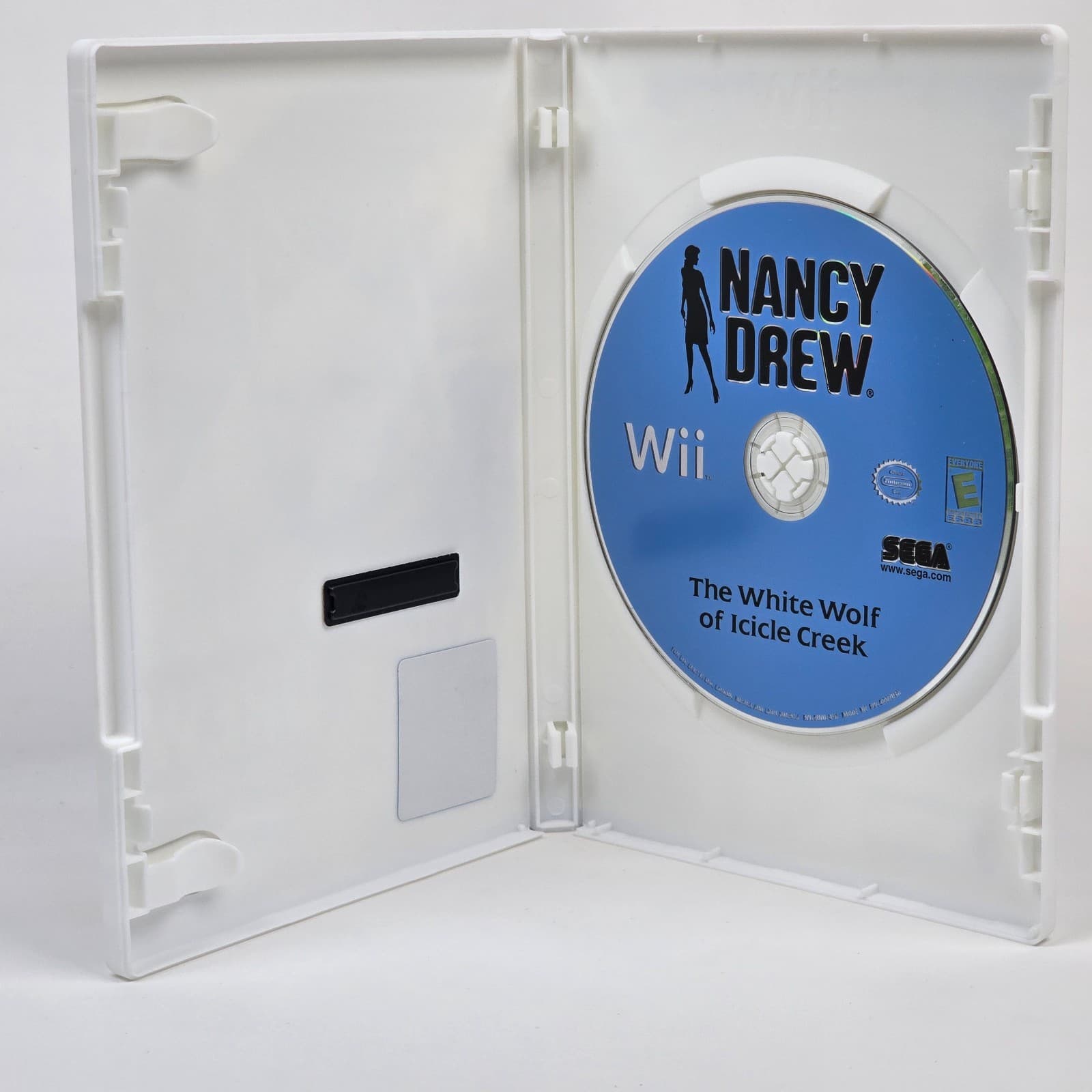 Nancy Drew: The White Wolf of Icicle Creek (Nintendo Wii) Case & Disc - Thumbnail 2