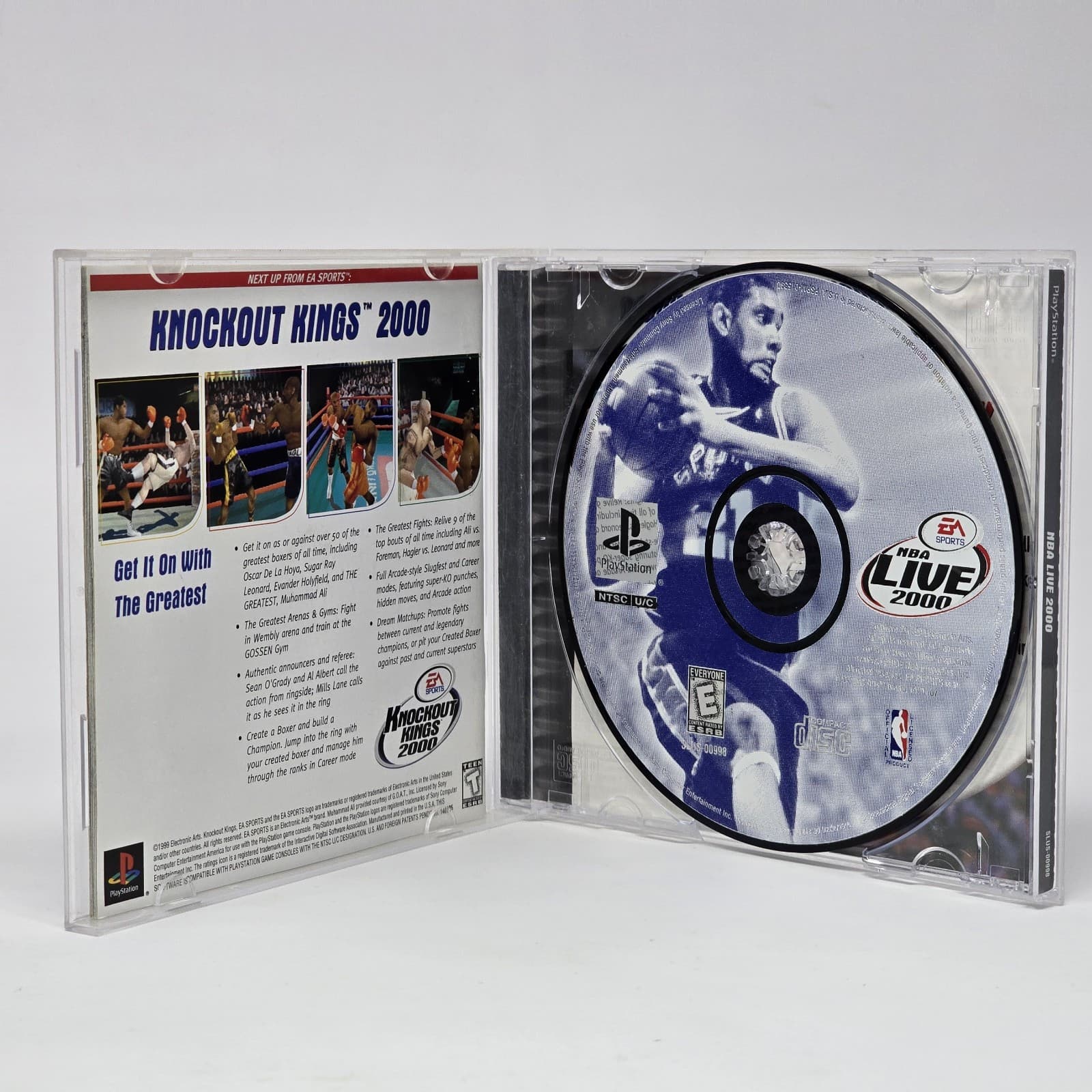NBA Live 2000 (PlayStation 1 PS1) CIB COMPLETE & TESTED - Thumbnail 2