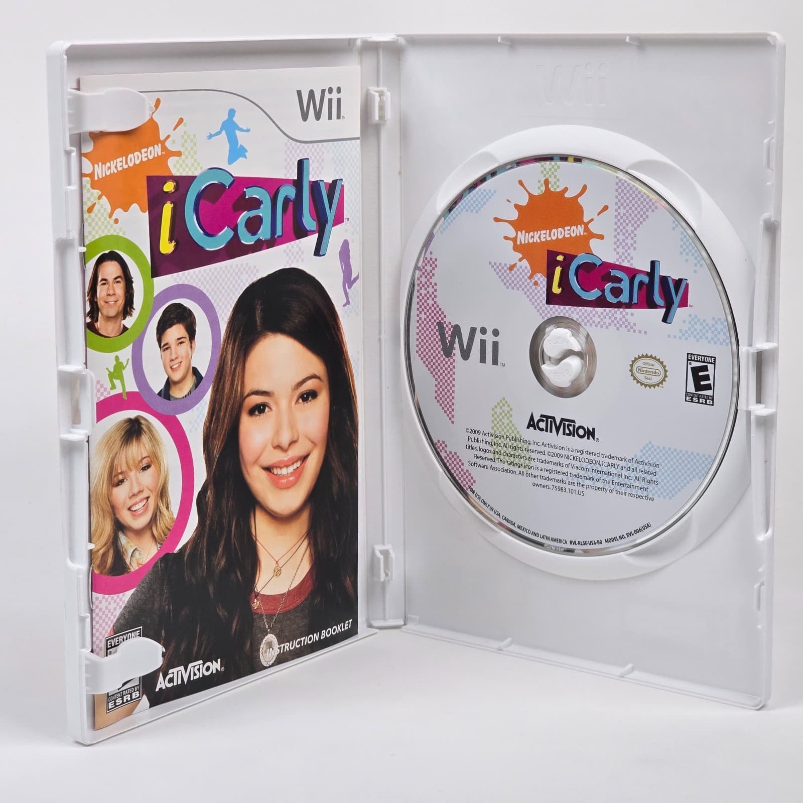 iCarly i Carly (Nintendo Wii) CIB COMPLETE - Thumbnail 2