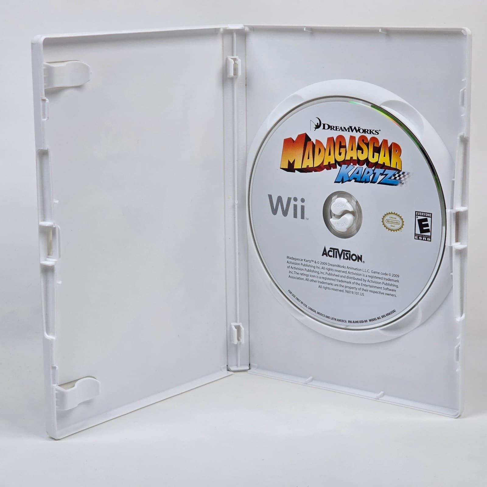Madagascar Kartz (Nintendo Wii) Case & Disc - Thumbnail 2