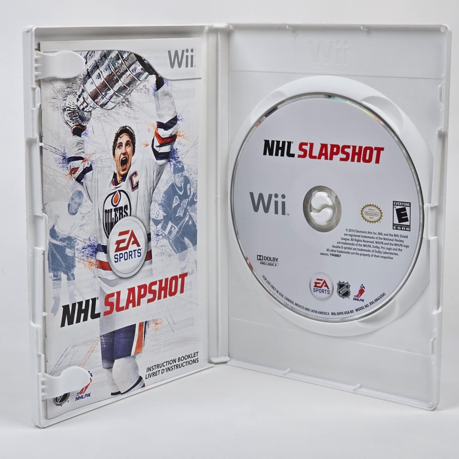 NHL Slapshot (Nintendo Wii) CIB COMPLETE - Thumbnail 2