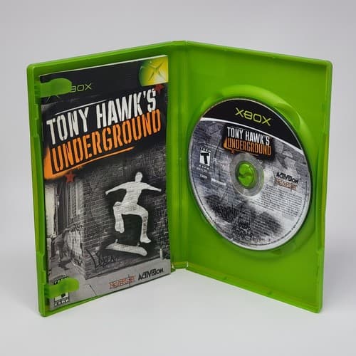 Tony Hawk's Underground (Original Xbox) Black Label CIB COMPLETE & TESTED - Thumbnail 2