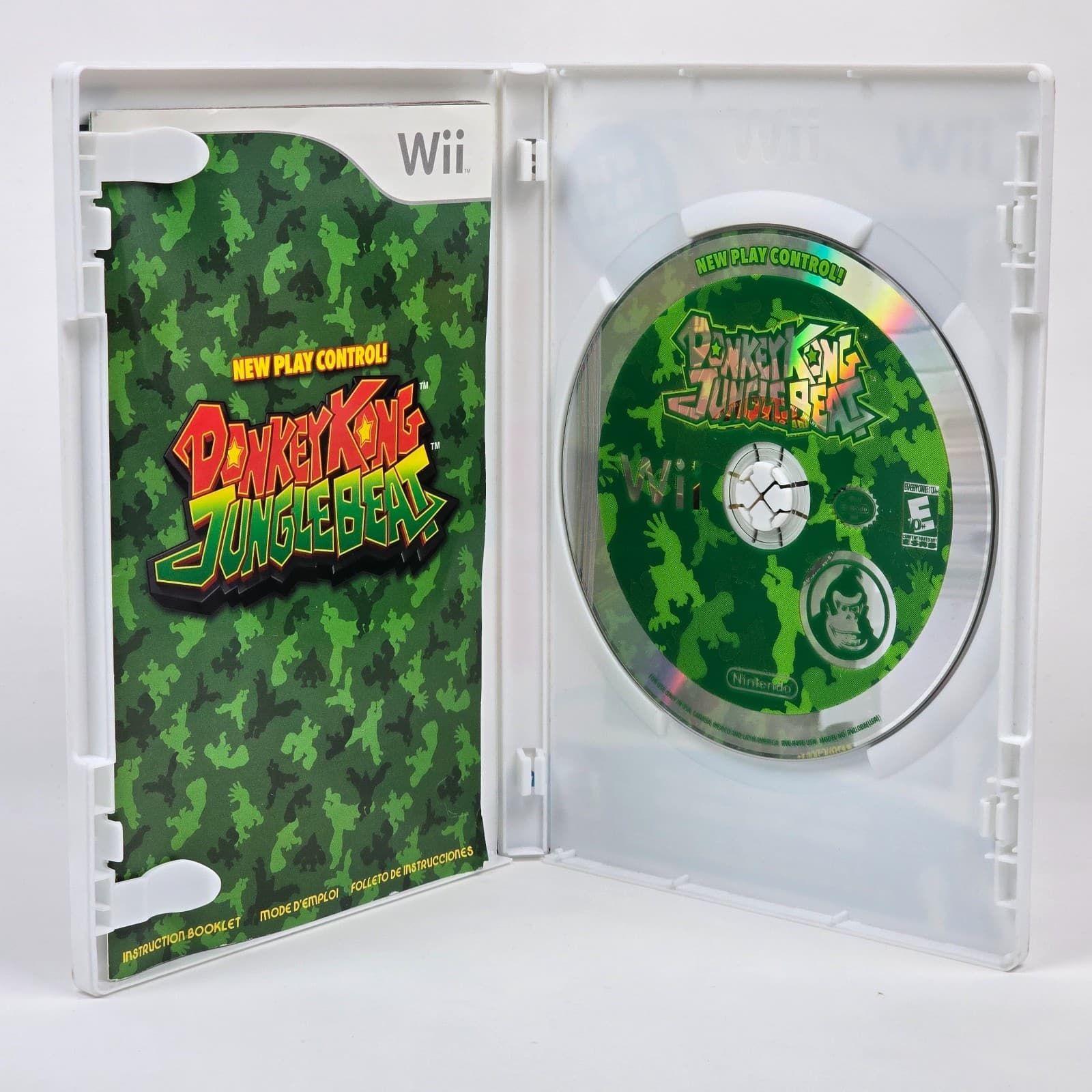 Donkey Kong: Jungle Beat - New Play Control! (Nintendo Wii) CIB COMPLETE - Thumbnail 2