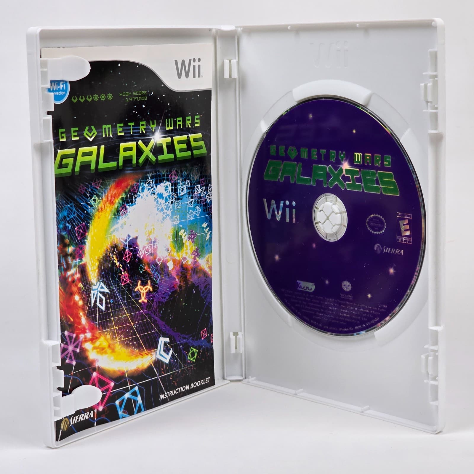 Geometry Wars: Galaxies (Nintendo Wii) CIB COMPLETE - Thumbnail 2