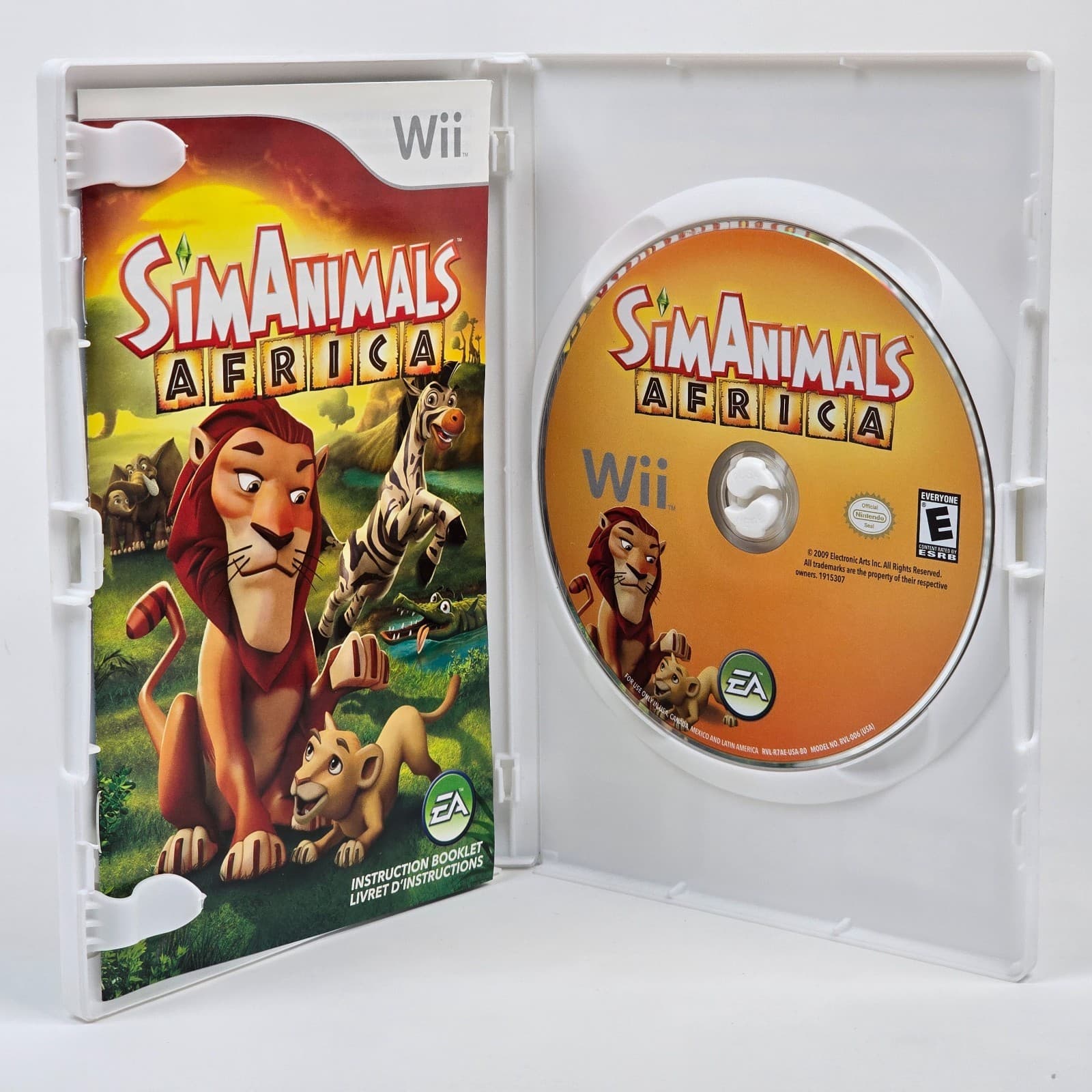 SimAnimals Sim Animals: Africa (Nintendo Wii) CIB COMPLETE - Thumbnail 2