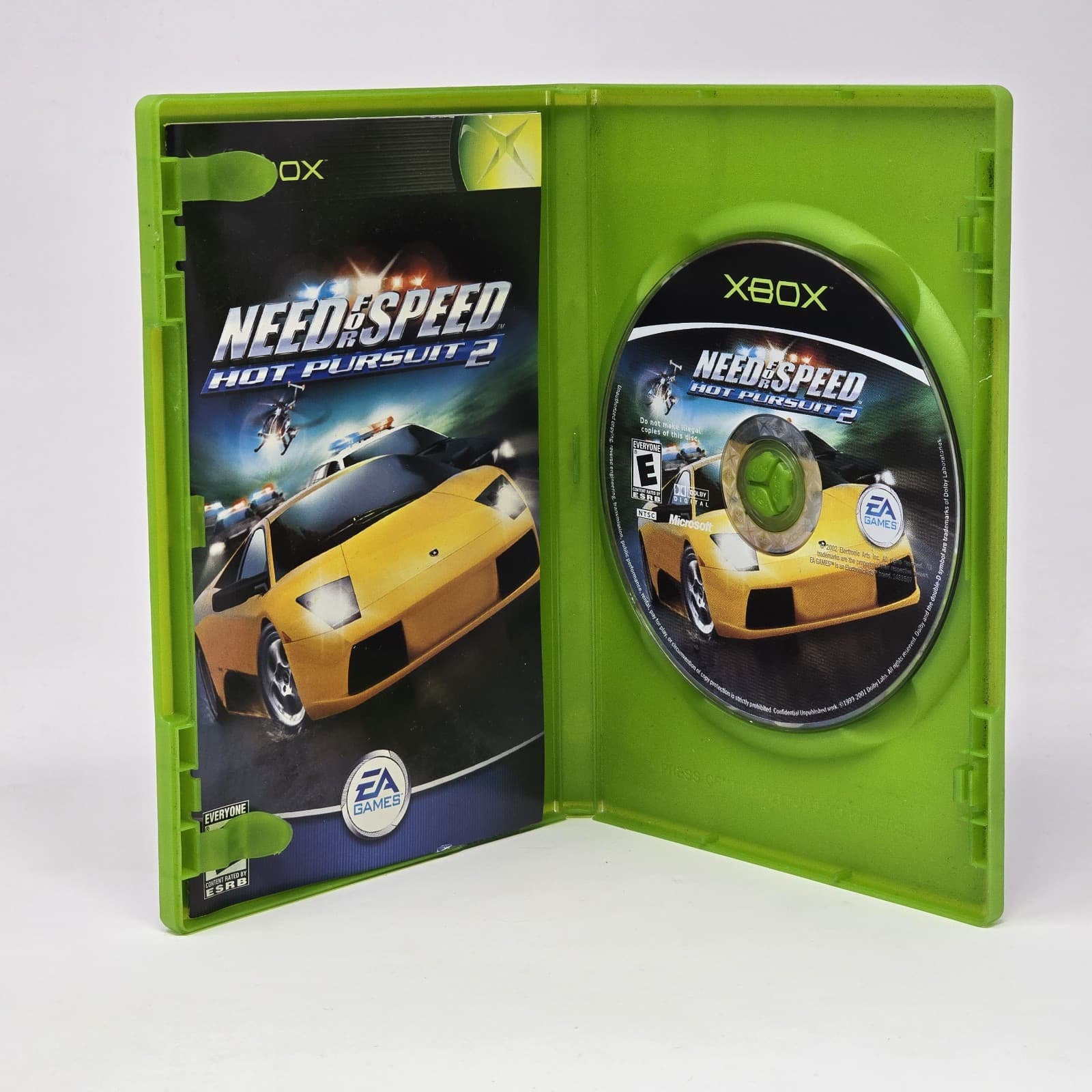 Need for Speed: Hot Pursuit 2 (Original Xbox) Black Label CIB COMPLETE & TESTED - Thumbnail 2