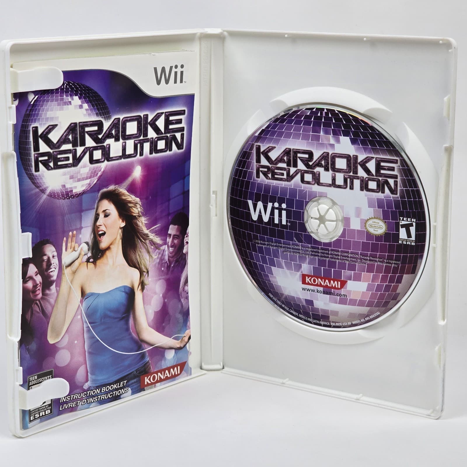 Karaoke Revolution (Nintendo Wii) CIB COMPLETE - Thumbnail 2