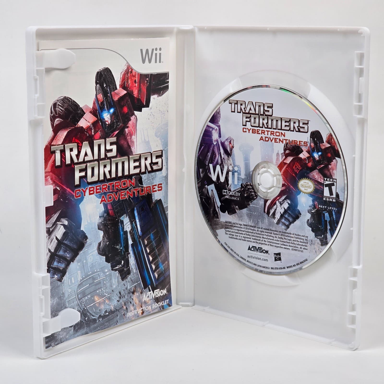 Transformers: Cybertron Adventures (Nintendo Wii) CIB COMPLETE - Thumbnail 2