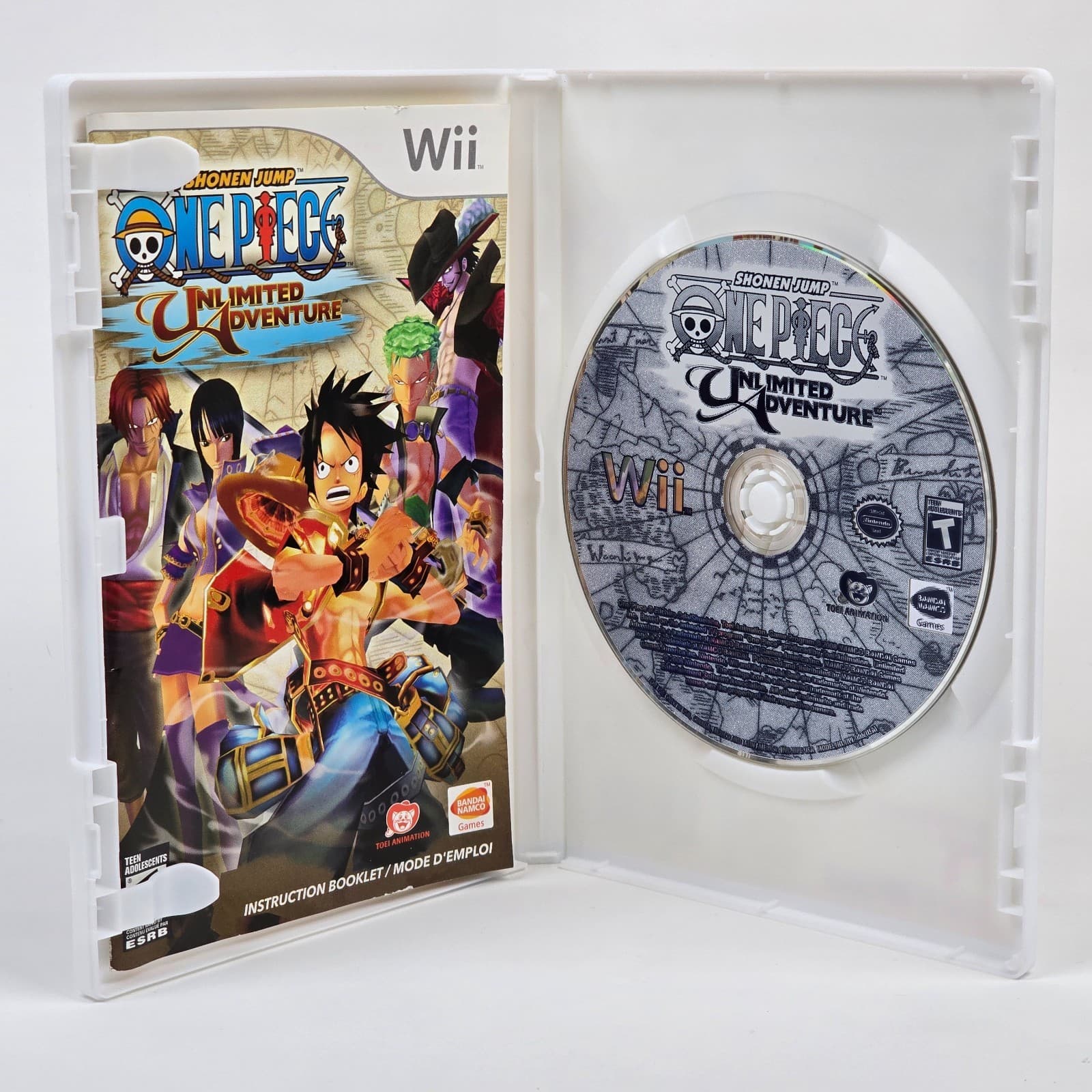 One Piece: Unlimited Adventure (Nintendo Wii) CIB COMPLETE - Thumbnail 2