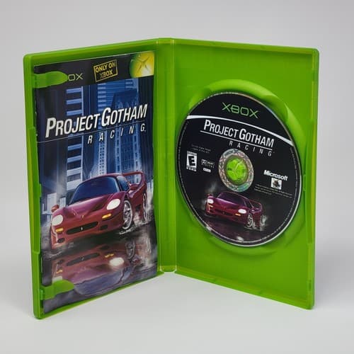 Project Gotham Racing (Original Xbox) Black Label CIB COMPLETE & TESTED - Thumbnail 2