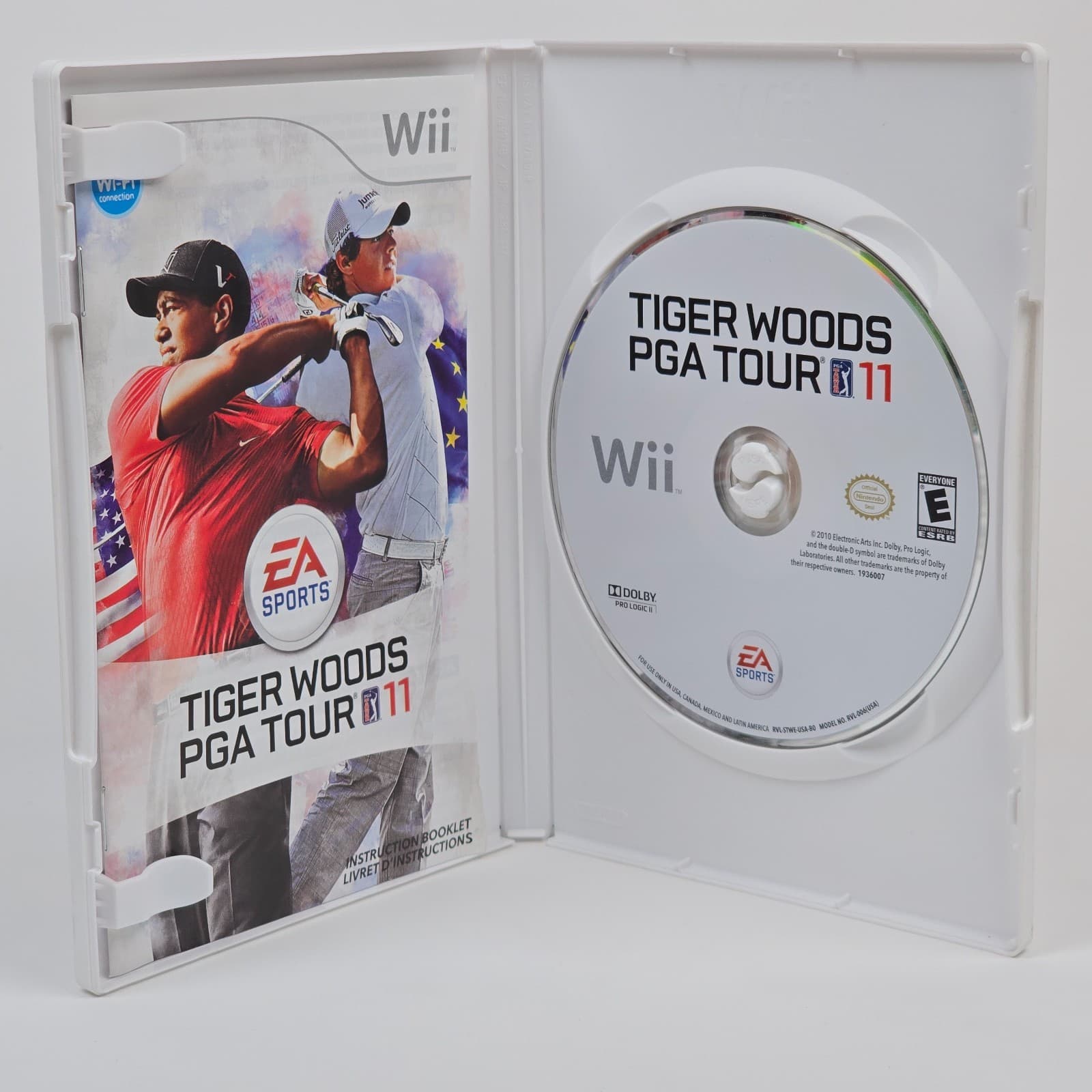 Tiger Woods PGA Tour 11 (Nintendo Wii) CIB COMPLETE - Thumbnail 2