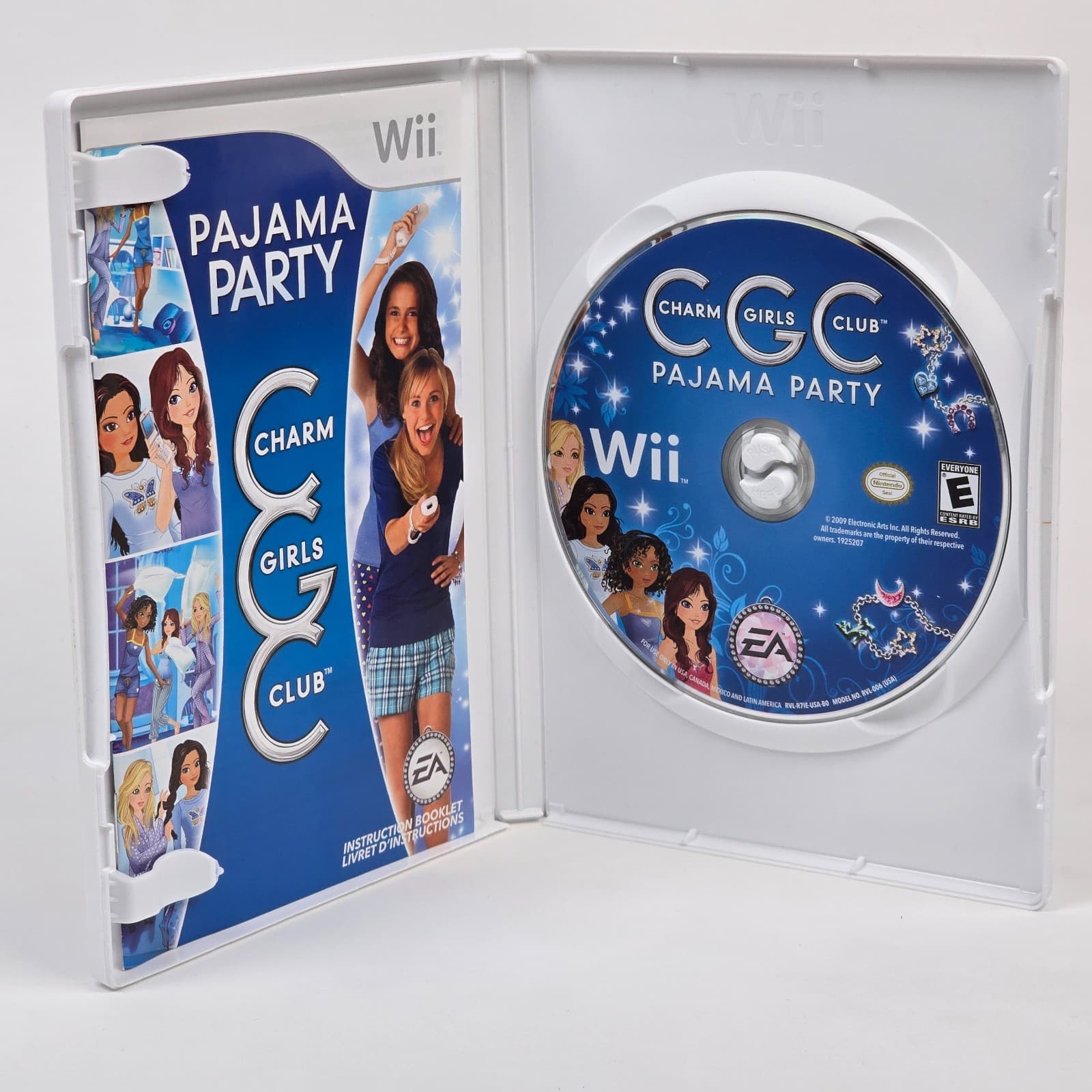 Charm Girls Club: Pajama Party (Nintendo Wii) CIB COMPLETE - Thumbnail 2