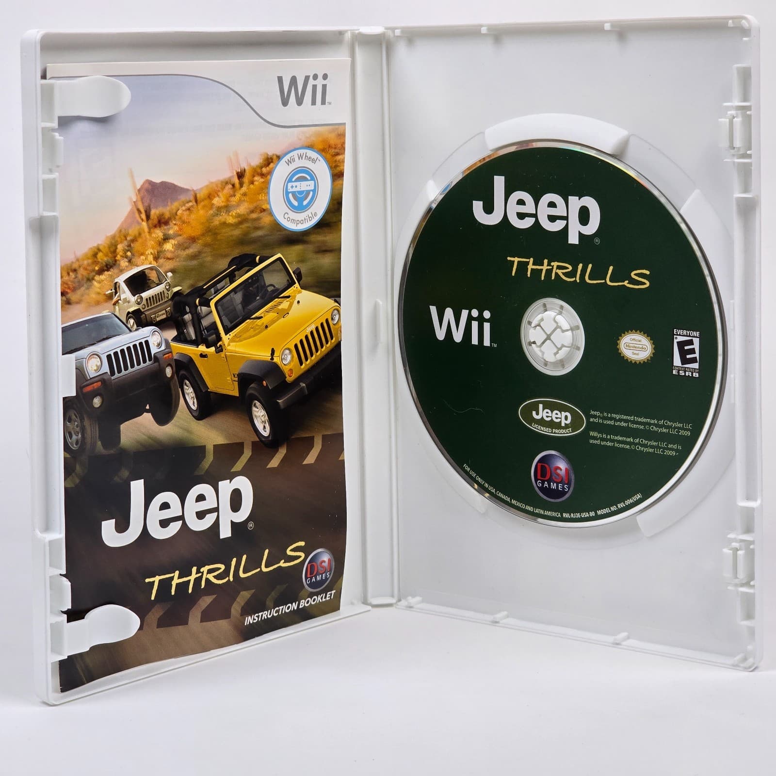 Jeep Thrills (Nintendo Wii) CIB COMPLETE - Thumbnail 2
