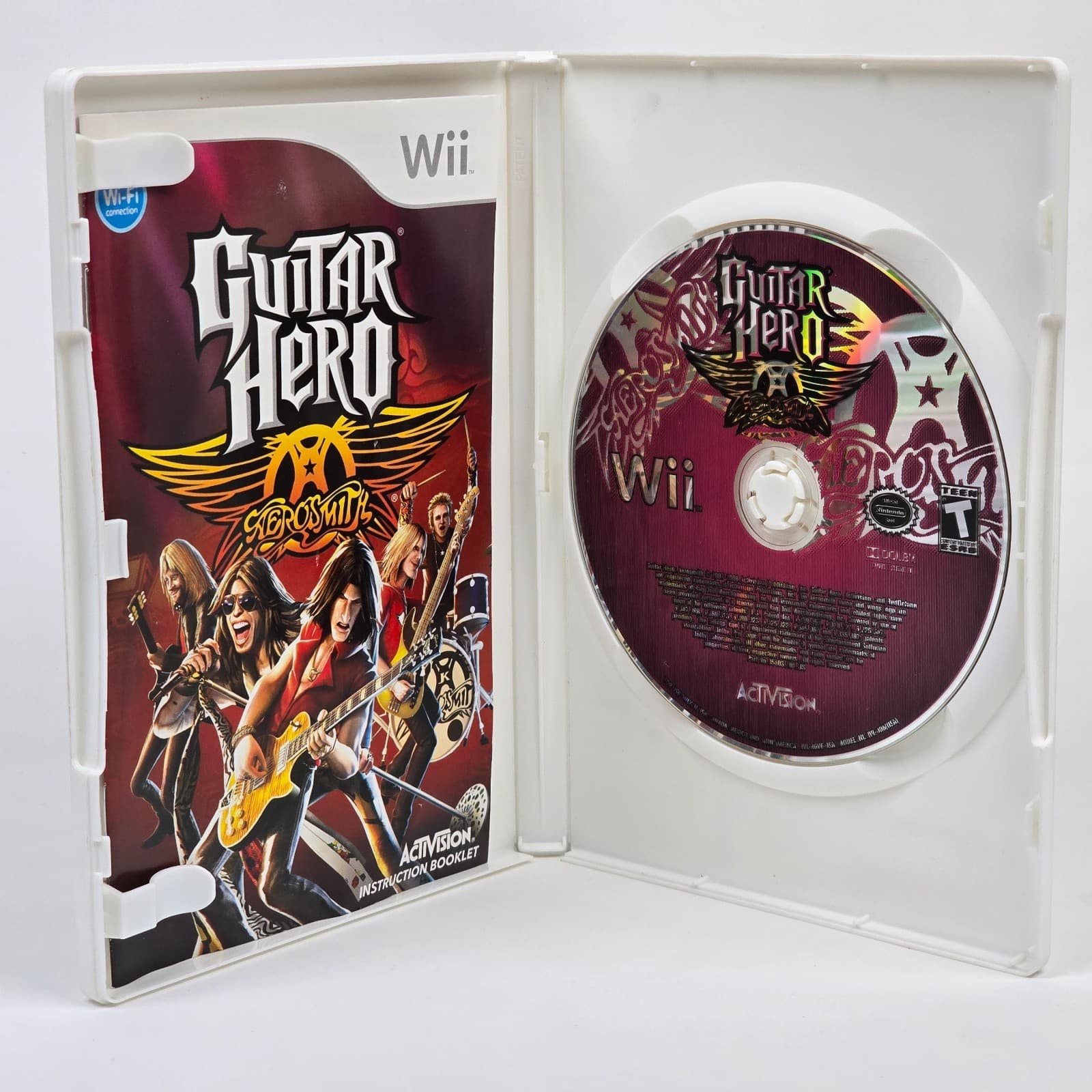 Guitar Hero: Aerosmith (Nintendo Wii) CIB COMPLETE - Thumbnail 2