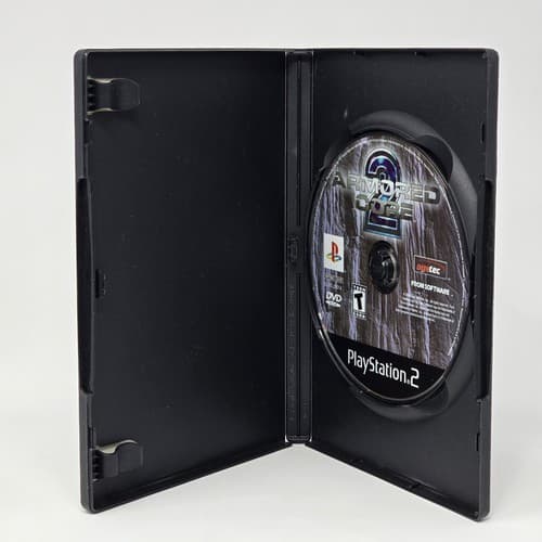 Armored Core 2 (PlayStation 2 PS2) Case & Disc TESTED - Thumbnail 2