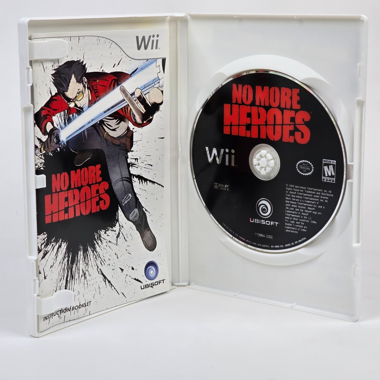 No More Heroes (Nintendo Wii) CIB COMPLETE - Thumbnail 2