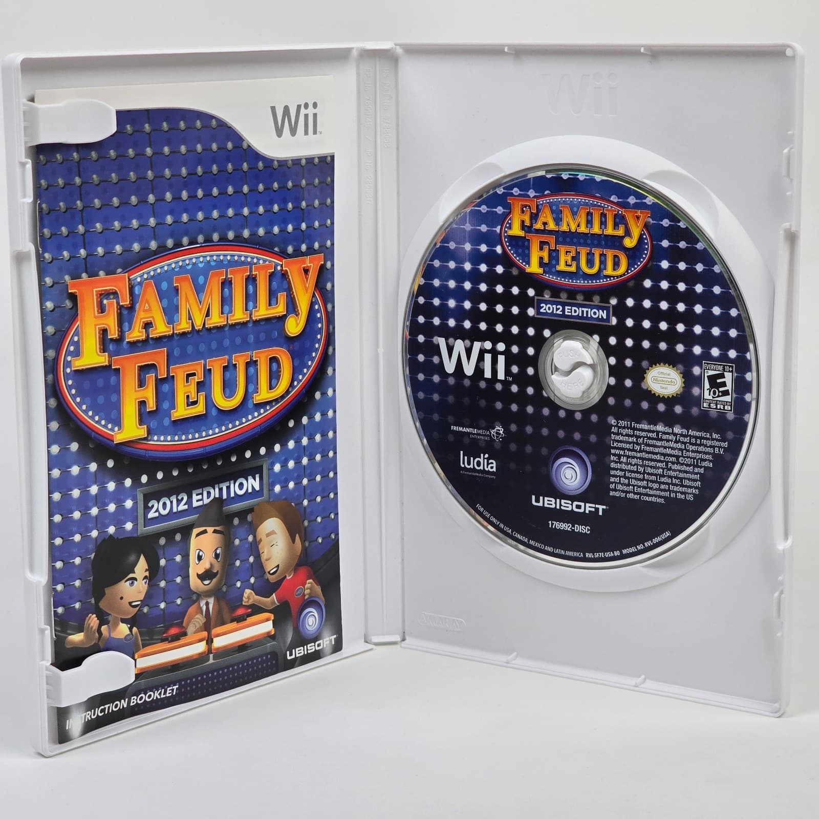 Family Feud: 2012 Edition (Nintendo Wii) CIB COMPLETE - Thumbnail 2