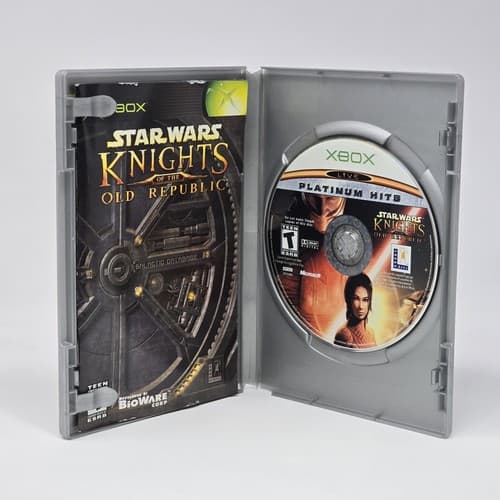 Star Wars Knights of the Old Republic (Original Xbox) Platinum Hits CIB & TESTED - Thumbnail 2