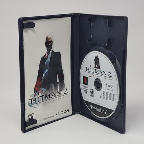 Hitman 2: Silent Assassin (PlayStation 2 PS2) Black Label CIB COMPLETE & TESTED - Thumbnail 2