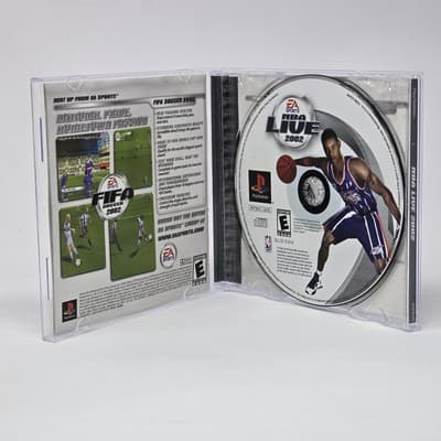 NBA Live 2002 (PlayStation 1 PS1) CIB COMPLETE & TESTED - Thumbnail 2