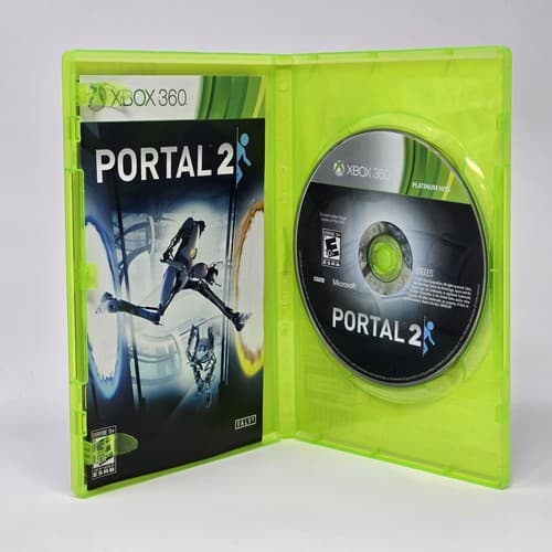Portal 2 (Xbox 360) Platinum Hits CIB COMPLETE & TESTED - Thumbnail 2