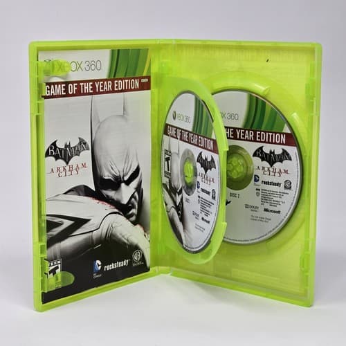 Batman: Arkham City Game of the Year Edition (Xbox 360) CIB COMPLETE & TESTED - Thumbnail 2