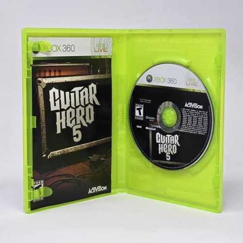 Guitar Hero 5 (Xbox 360) CIB COMPLETE & TESTED - Thumbnail 2