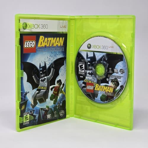 LEGO Batman The Videogame (Xbox 360) Platinum Hits CIB COMPLETE & TESTED - Thumbnail 2