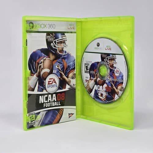 NCAA Football 08 (Xbox 360) CIB COMPLETE & TESTED - Thumbnail 2