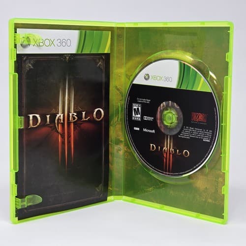 Diablo III 3 (Xbox 360) CIB COMPLETE & TESTED - Thumbnail 2