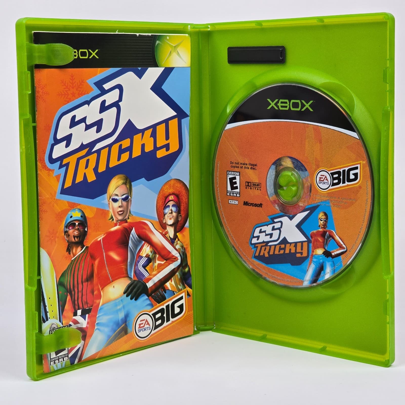 SSX Tricky (Original Xbox) Black Label CIB COMPLETE - Thumbnail 2