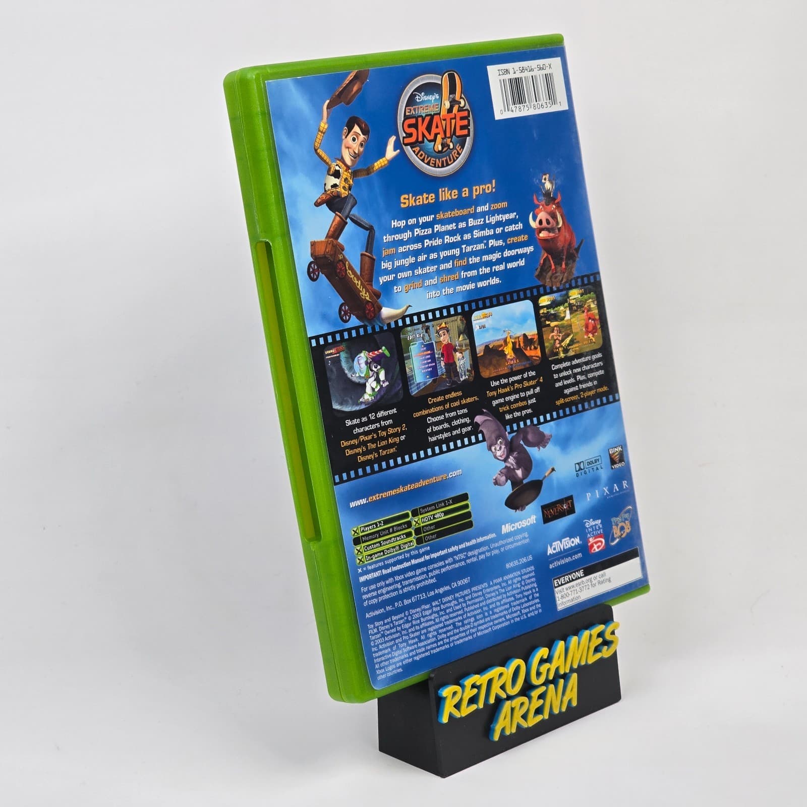 💿REFURBISHED Disney's Extreme Skate Adventure (Original Xbox) CIB COMPLETE💿 - Thumbnail 4